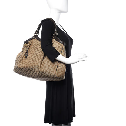 Gucci Monogram Large Sukey Tote Dark Brown 2 of 12