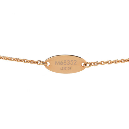 Louis Vuitton Brass Vendome Necklace Gold 6 of 7