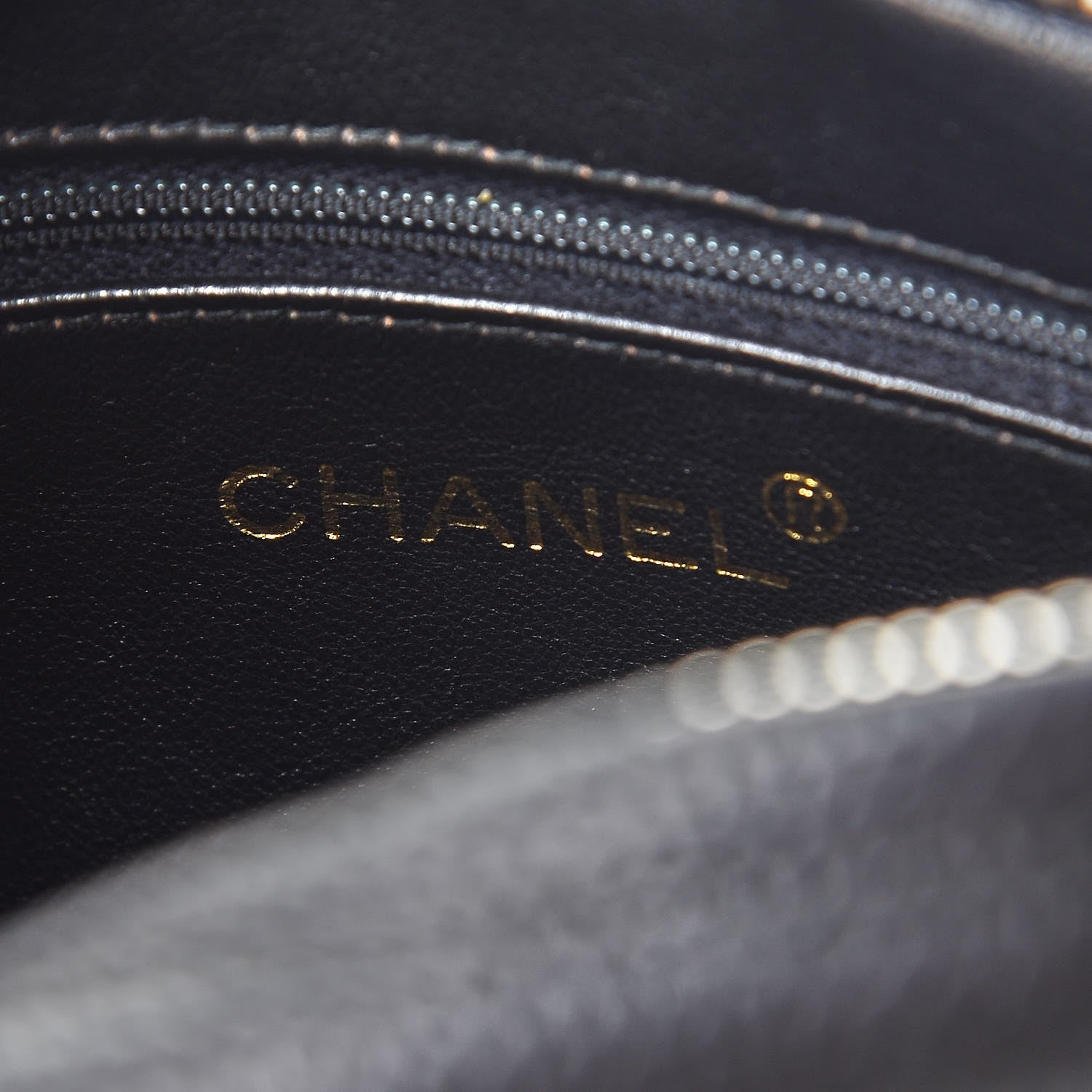 Chanel Caviar CC Camera Case Black 6 of 8