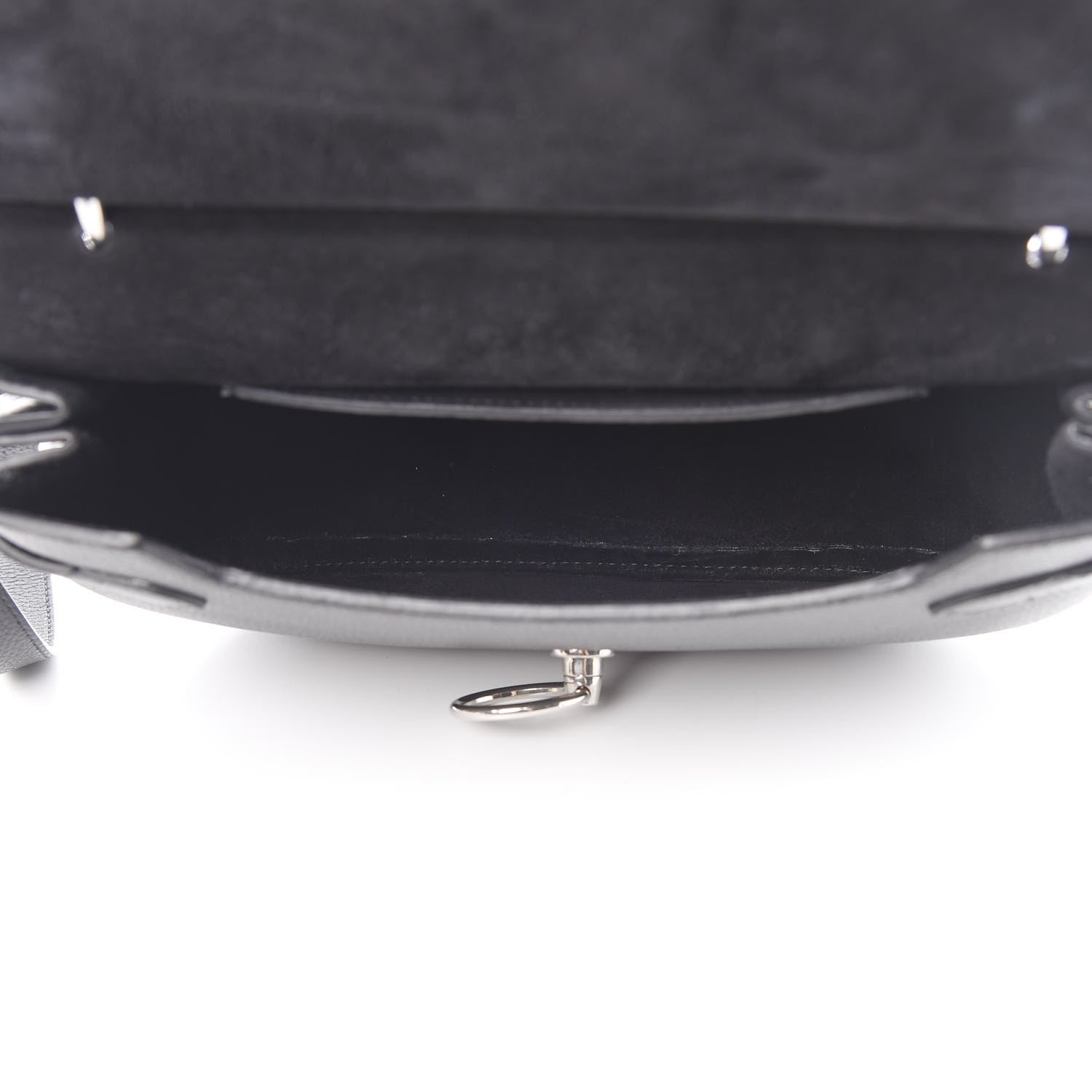 Mulberry Small Classic Grain Calfskin Amberley Satchel Black 5 of 9