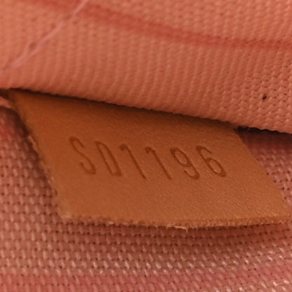 Louis Vuitton Damier Azur Neverfull MM GM Pochette Rose Ballerine 7 of 7