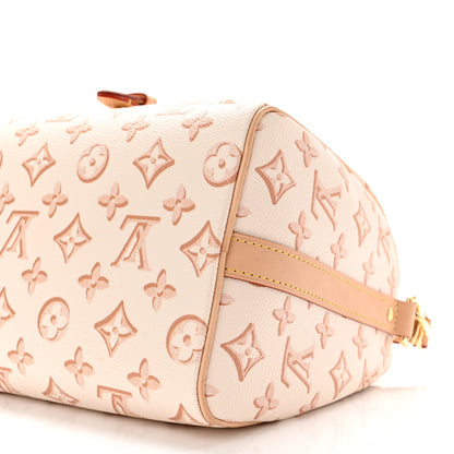 Louis Vuitton Monogram Fall for You Speedy Bandouliere 25 Beige Clair 10 of 10