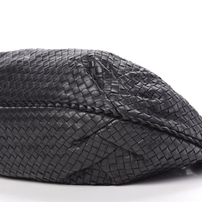 Bottega Veneta Nappa Intrecciato Large Belly Veneta Hobo Black 7 of 9