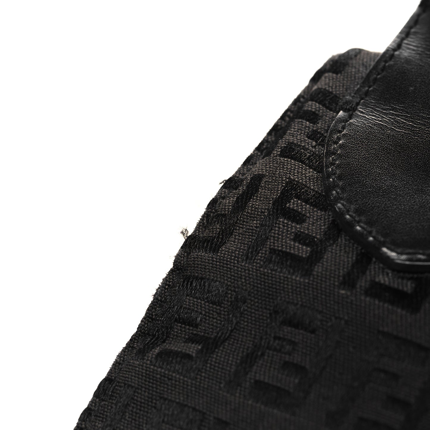 Zucchino Buckle Shoulder Bag Black