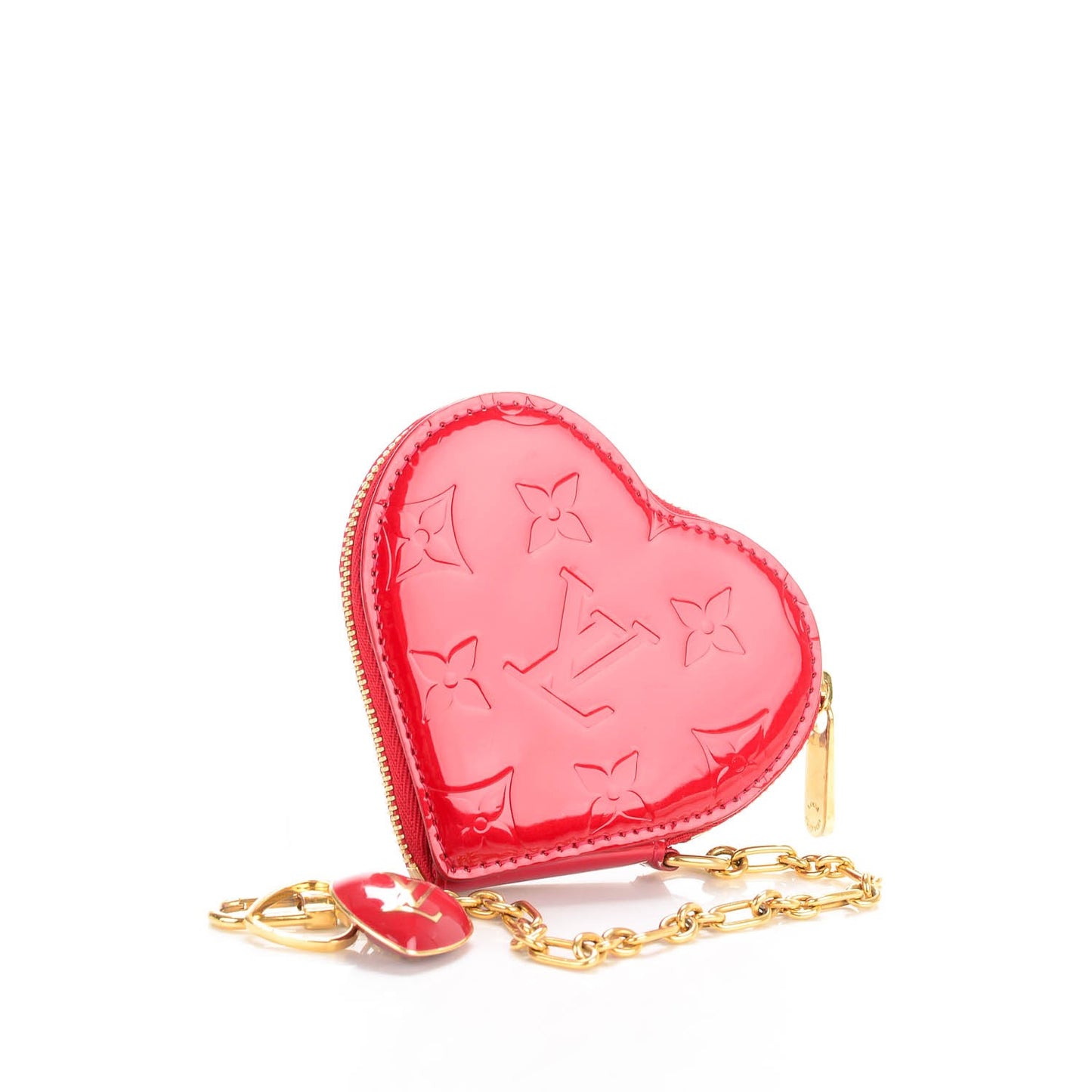 Vernis Coeur Heart Coin Purse Pomme D'Amour