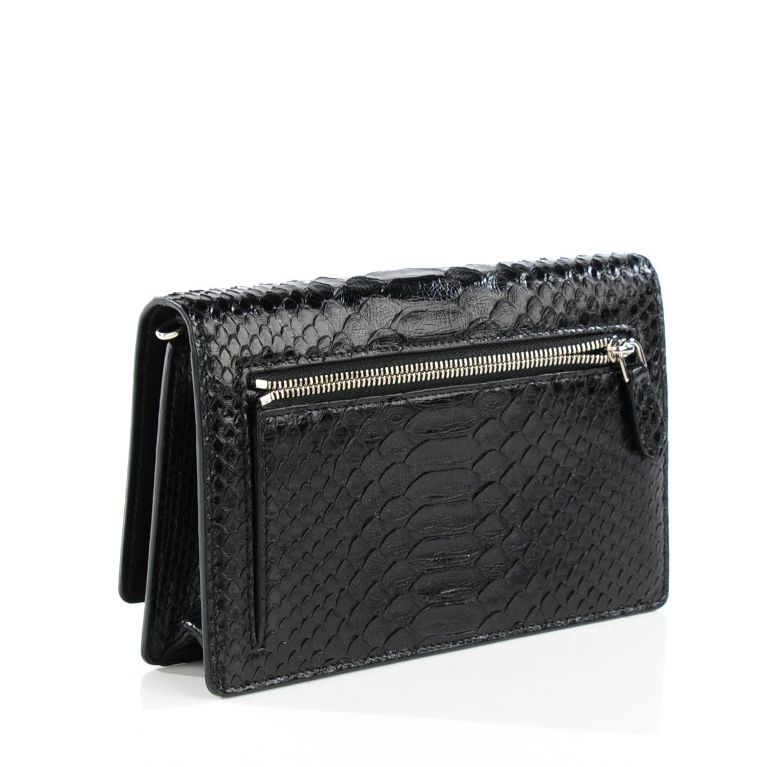 Givenchy Python Pandora Chain Wallet Black 3 of 7
