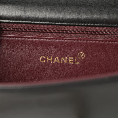 Chanel Lambskin Quilted Small Single Flap Black 6 of 16
