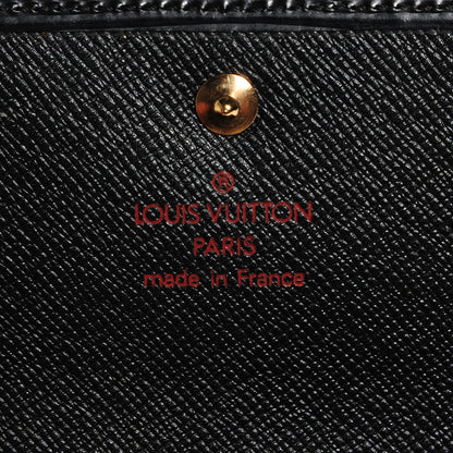 Louis Vuitton Epi Porte Tresor Etui Papiers Wallet Black 6 of 7
