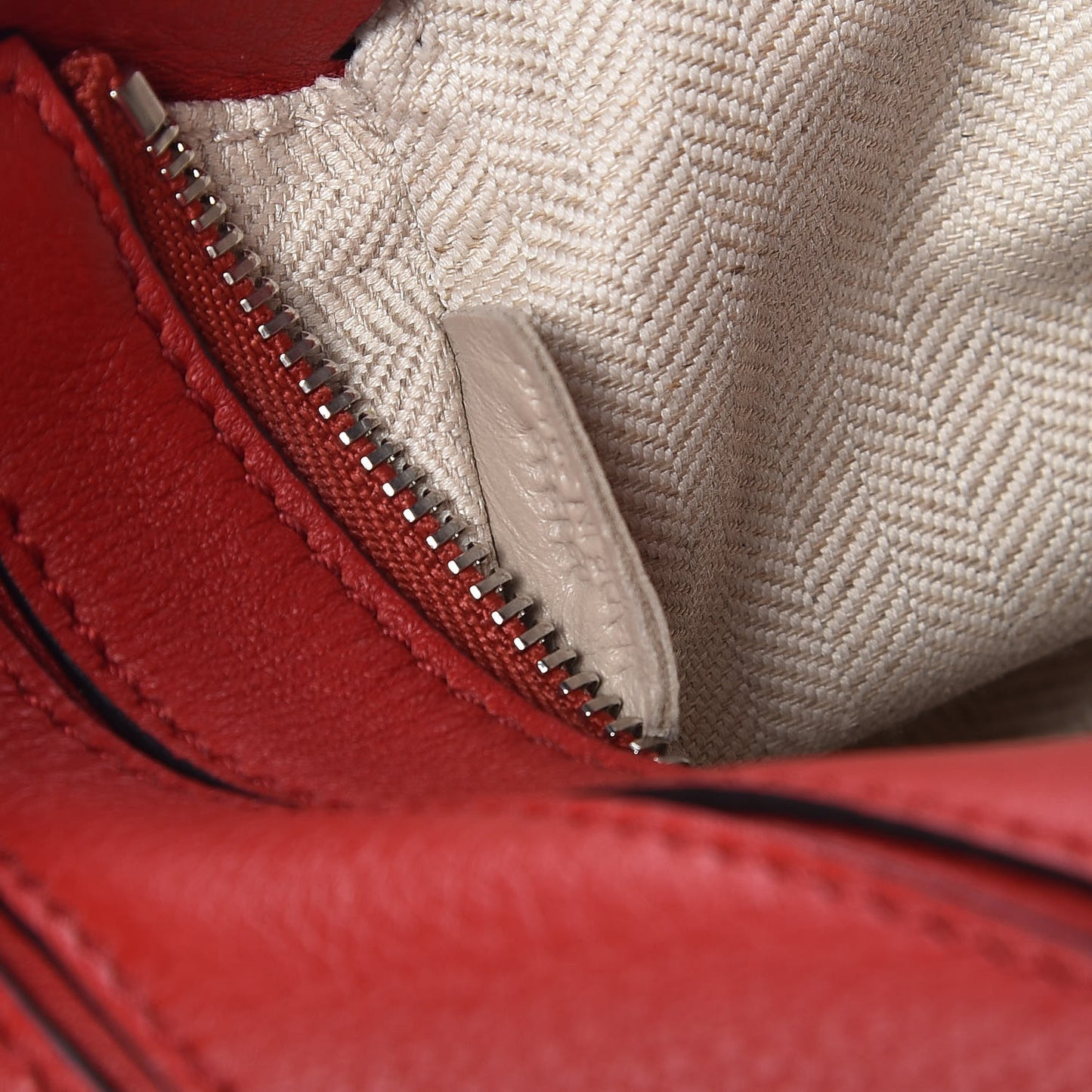 Calfskin Mini Puzzle Bag Rouge