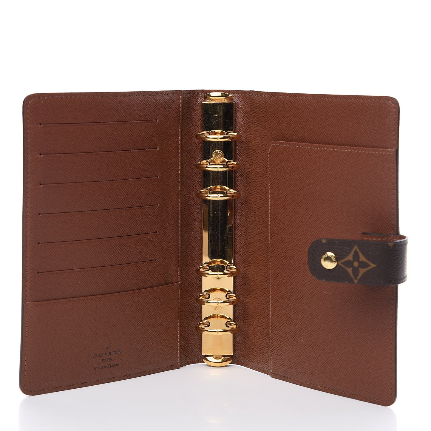 Monogram Medium Ring Agenda Cover