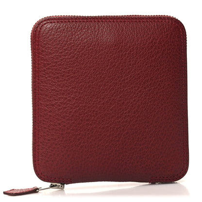 Hermes Buffle Silky Bolduc Au Carre Pop Shopper Tote Rouge H 1 of 9