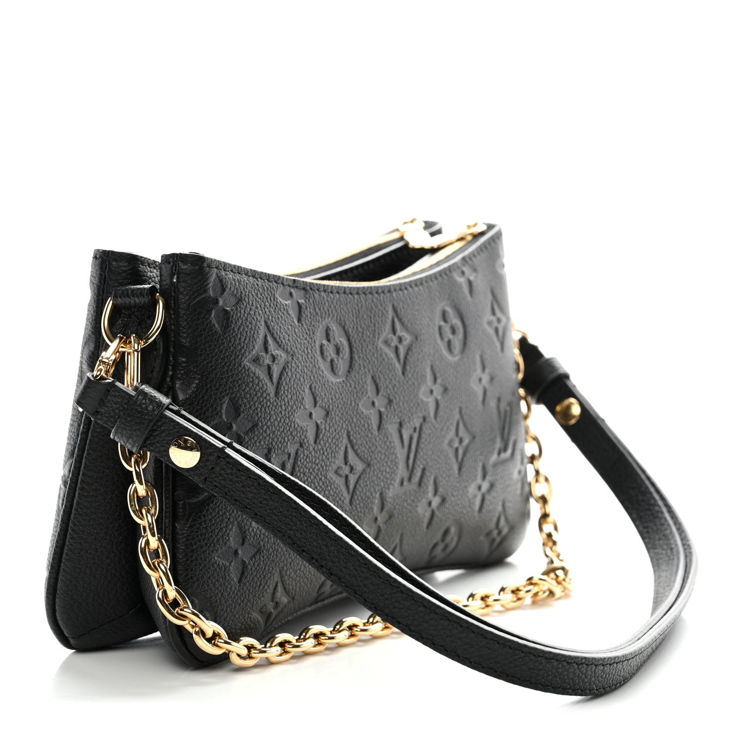 Louis Vuitton Empreinte Monogram Liv Pochette Black 3 of 11