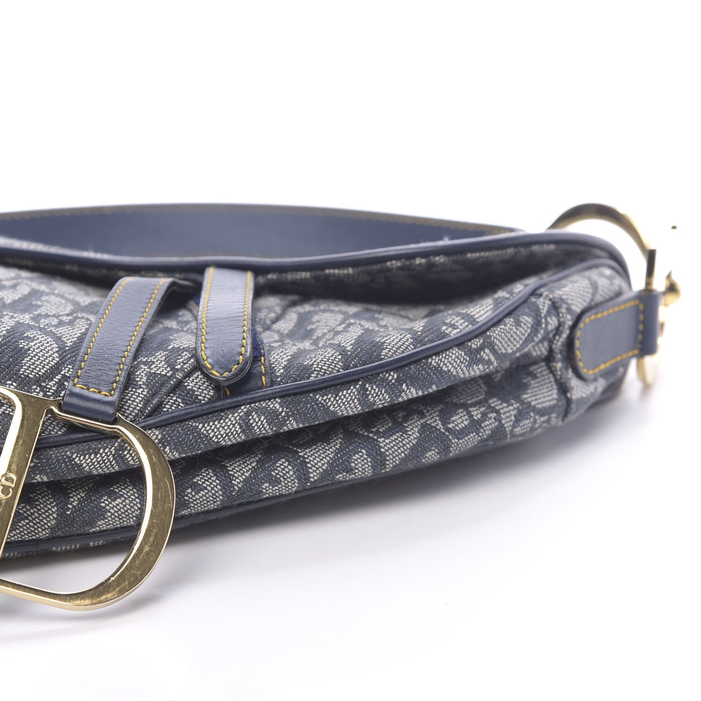 Monogram Saddle Bag Blue