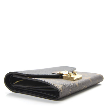 Louis Vuitton Monogram Pallas Compact Wallet NM Black 4 of 7