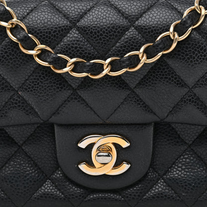 Chanel Caviar Quilted Mini Rectangular Flap Black 8 of 11