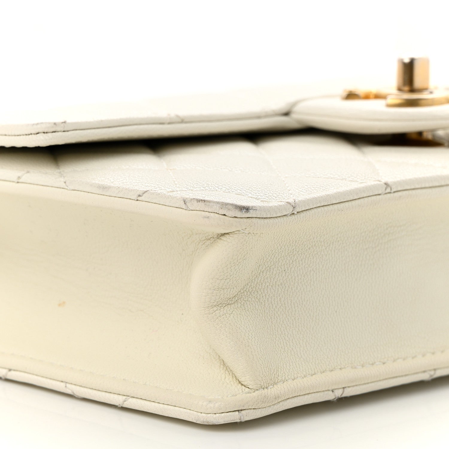 Chanel Lambskin Quilted Small Chic Pearls Flap White 9 of 12