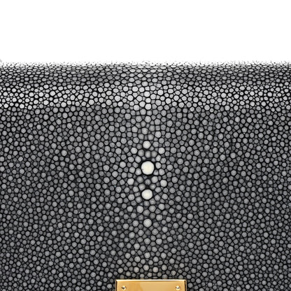 Celine Stingray Medium Classic Box Flap Bag Black 8 of 13