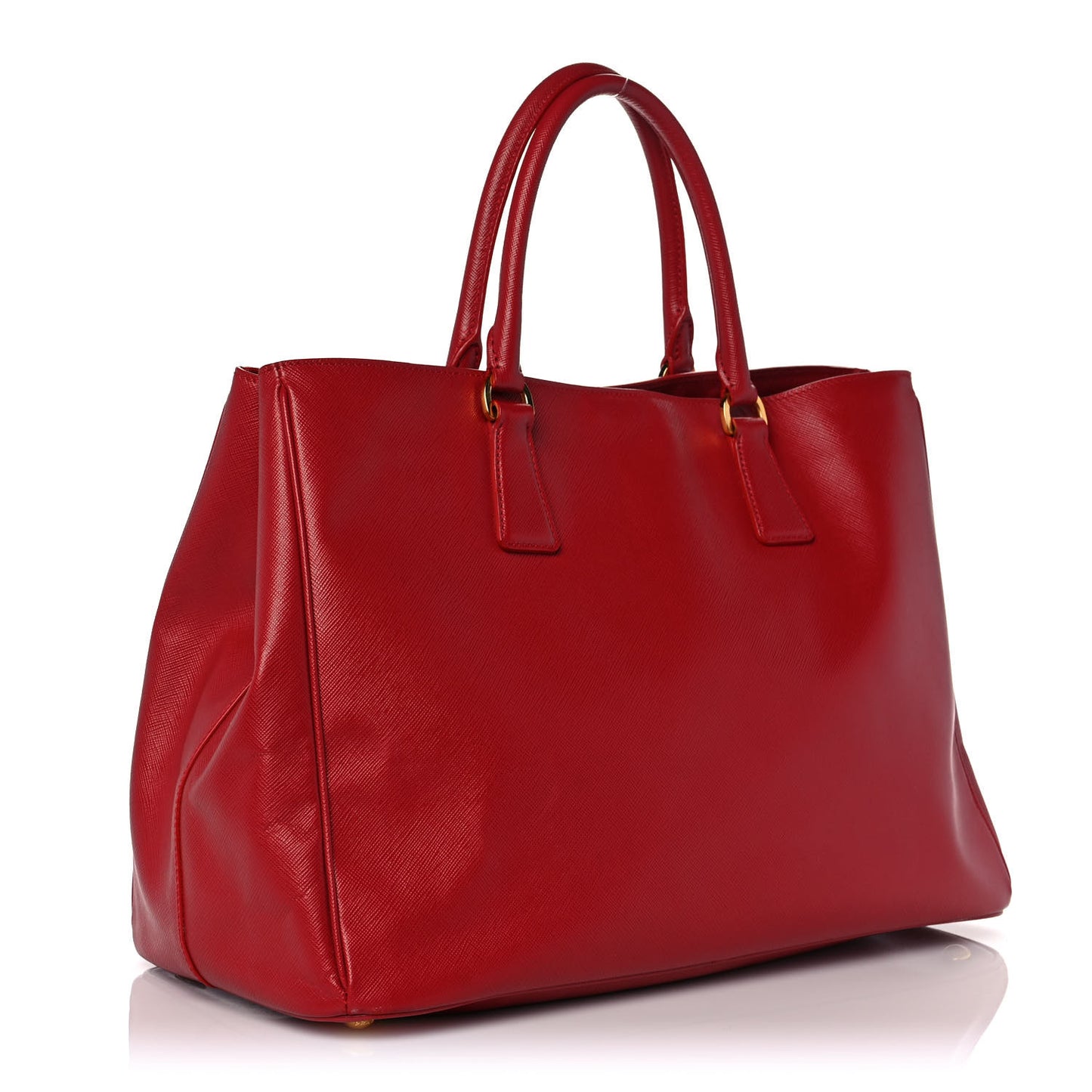Saffiano Lux Large Tote Fuoco