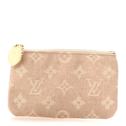Louis Vuitton Monogram Coated Canvas Meowgram Key Pouch S 1 of 7