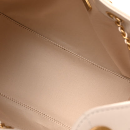Chanel Caviar Quilted Small Chanel 25 Handbag White 5 of 10