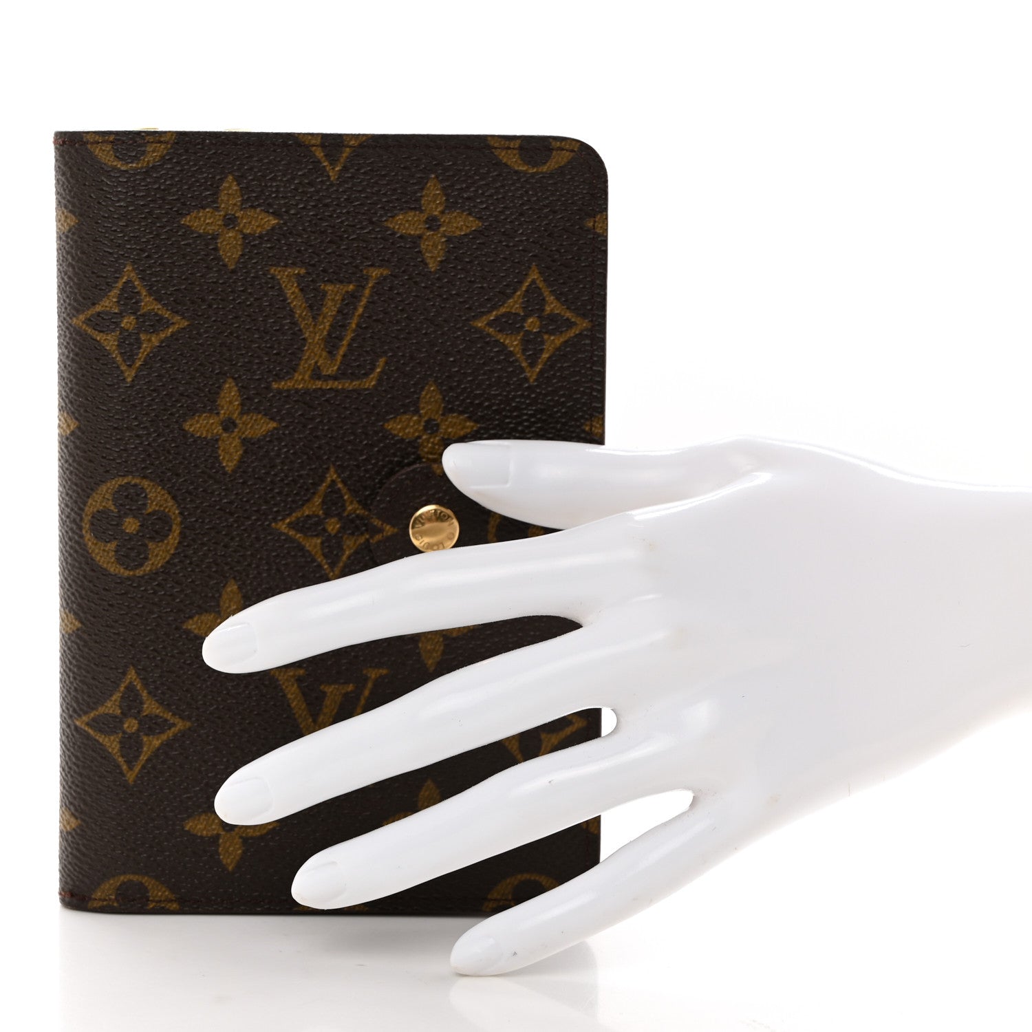 Louis Vuitton Monogram Porte Papier Zippe Wallet 2 of 8