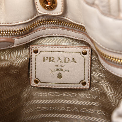 Prada Nappa Bow Tote White 8 of 9