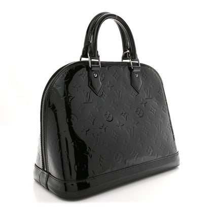 Louis Vuitton Vernis Alma PM Noir Magnetique 3 of 13