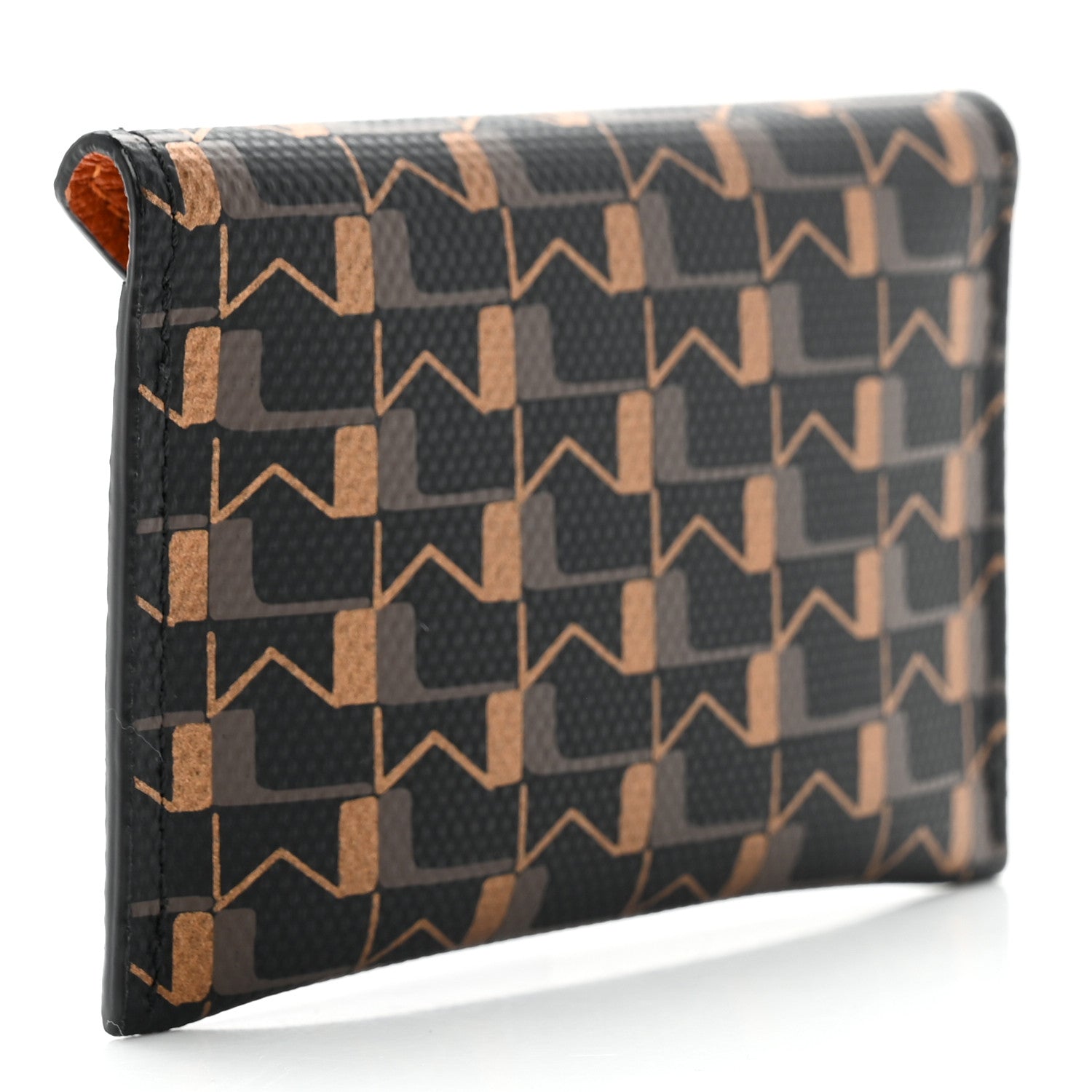 Moynat Toile 1920 Oh! Envelope Cardholder Carbon Bronze 3 of 7