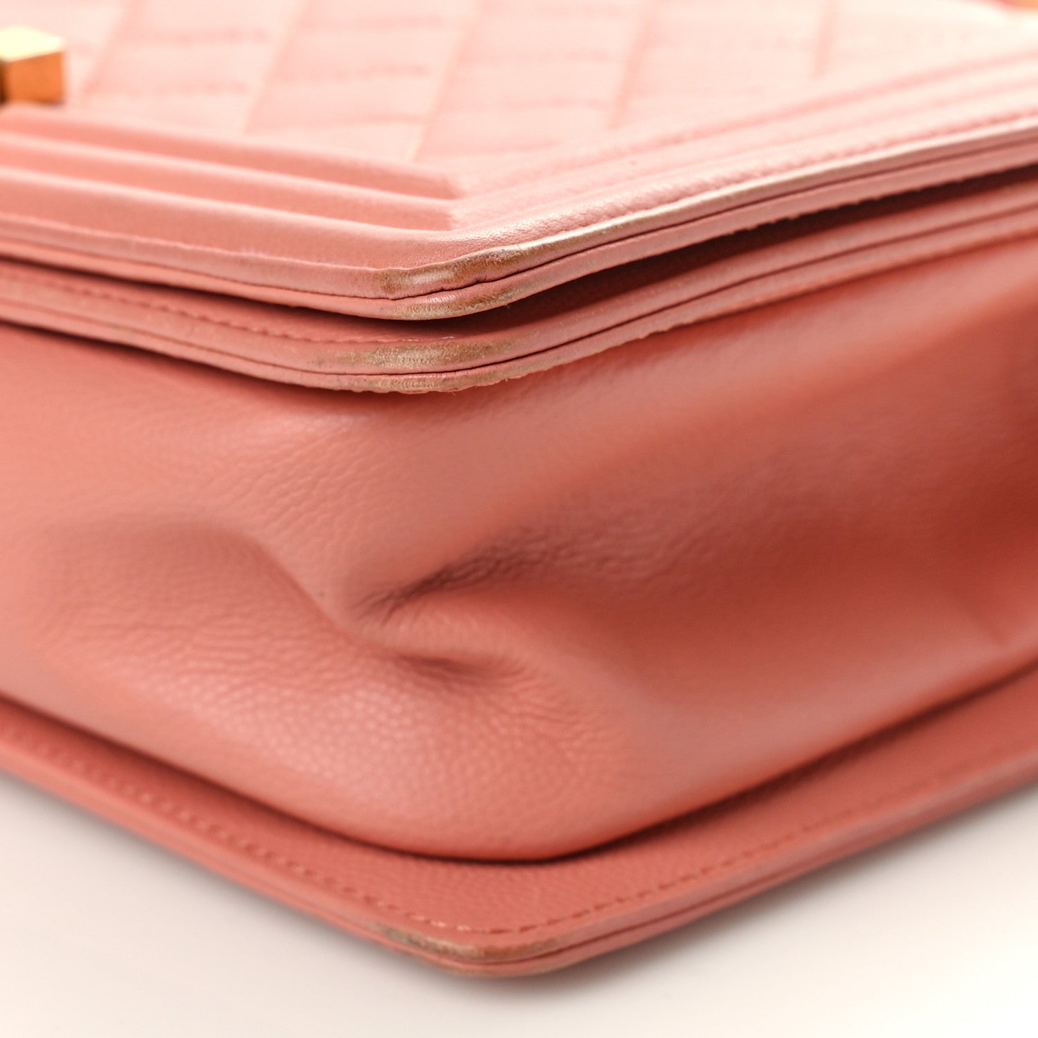 Chanel Caviar Quilted Medium Boy Flap Pink 10 of 10