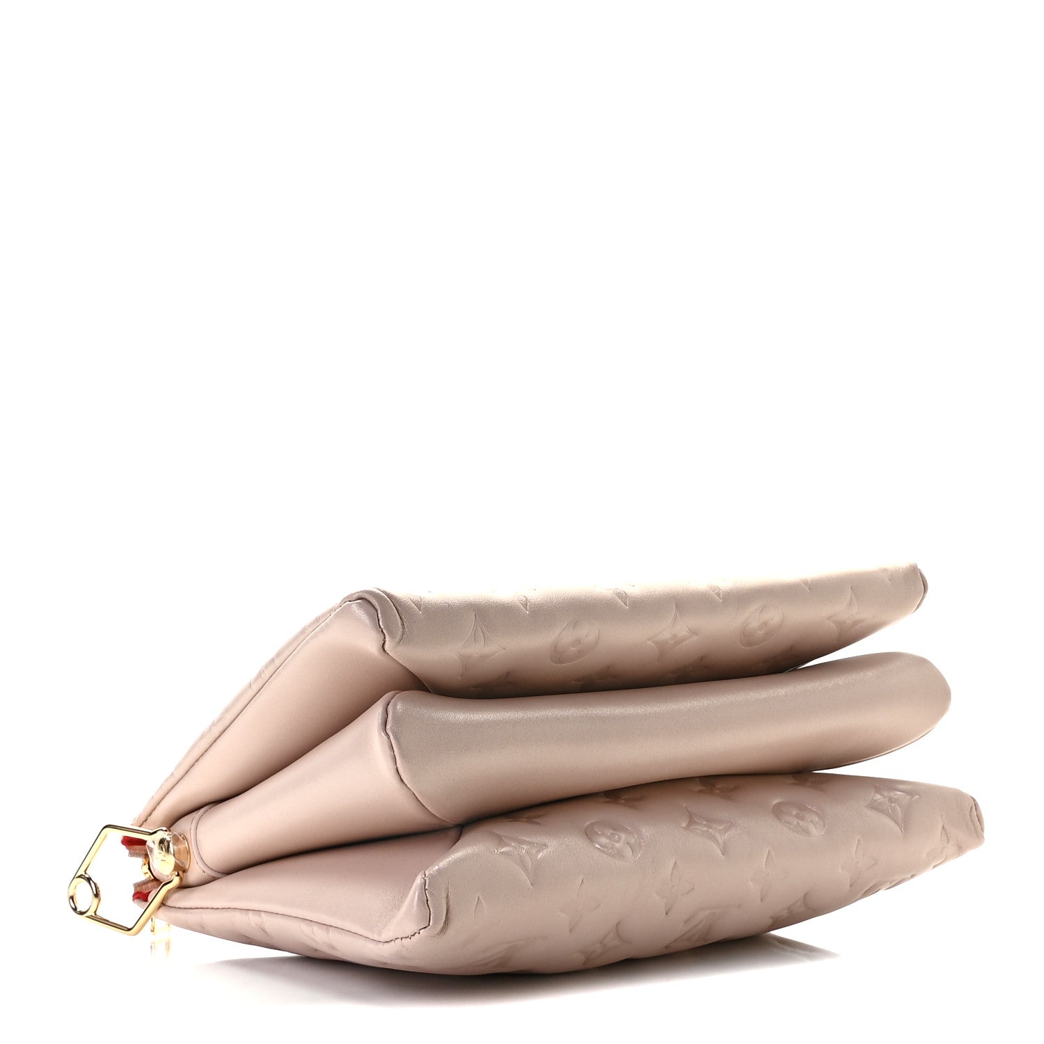 Louis Vuitton Lambskin Embossed Monogram Fall In Love Coussin PM Dragée Light Pink 3 of 9