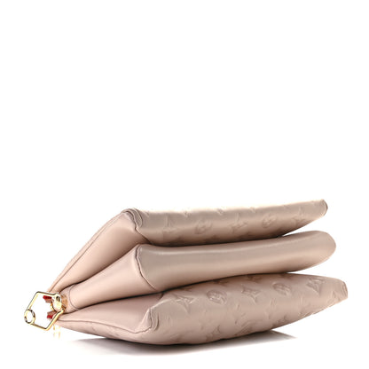 Louis Vuitton Lambskin Embossed Monogram Fall In Love Coussin PM Dragée Light Pink 3 of 9