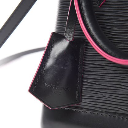 Louis Vuitton Epi Alma BB Black Hot Pink 10 of 10
