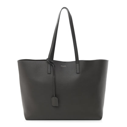 Saint Laurent Calfskin Large Shopping Tote Dark Grey 3 of 13