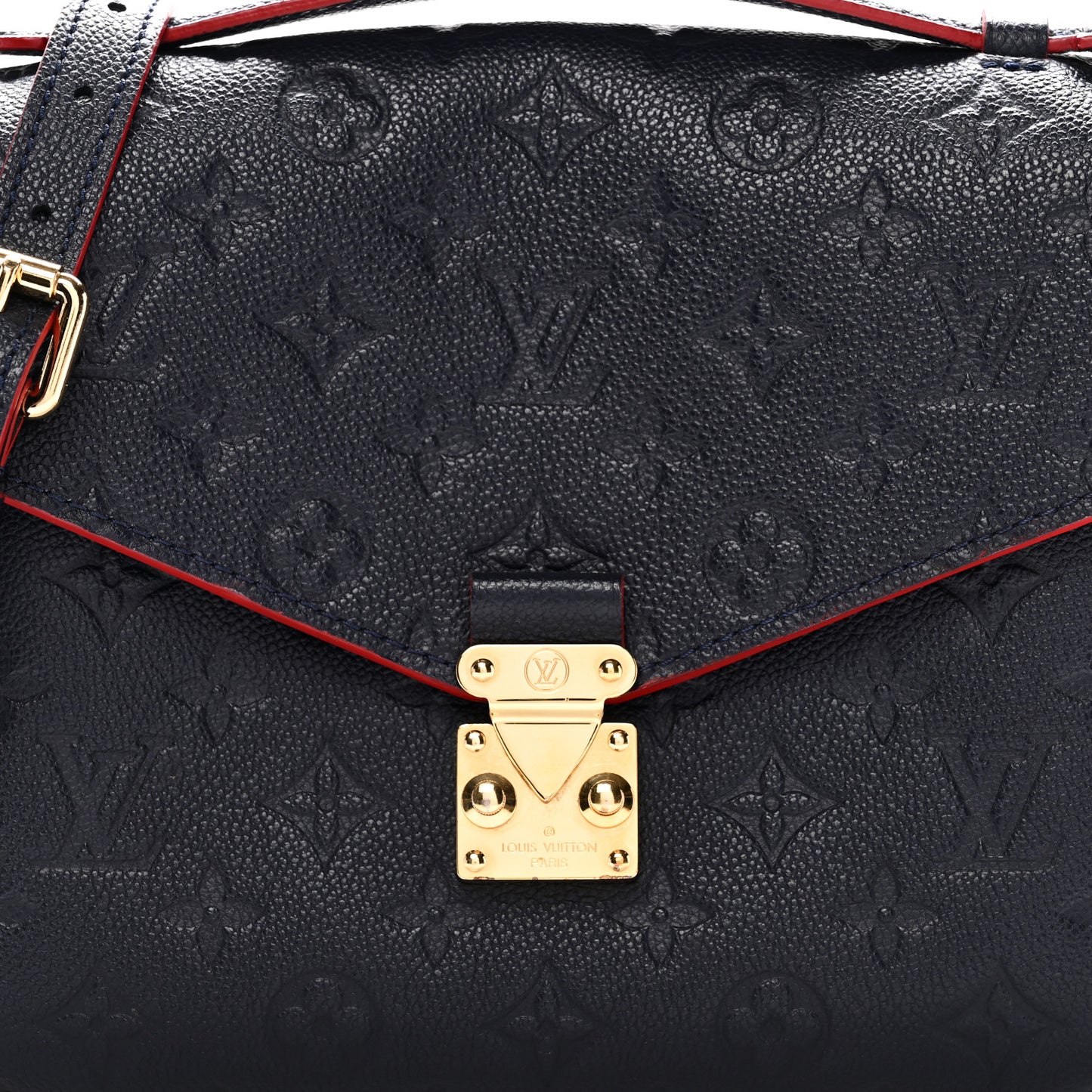 Empreinte Pochette Metis Marine Rouge