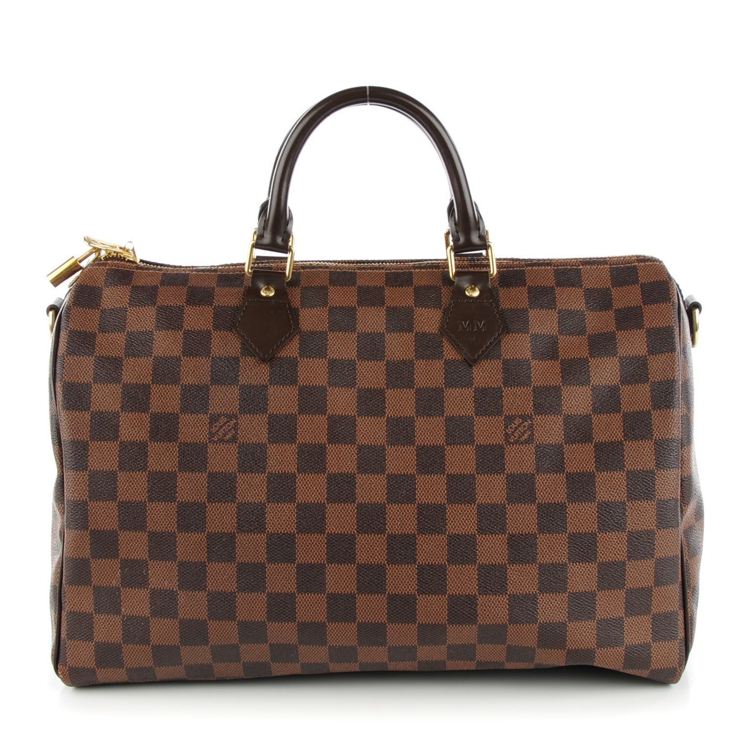 Louis Vuitton Damier Ebene Speedy Bandouliere 35 1 of 8