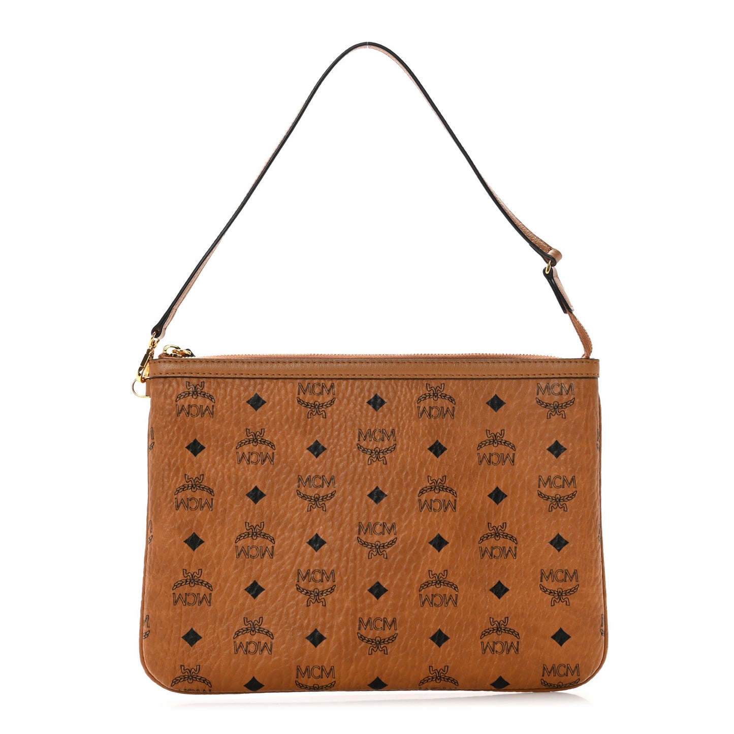 Visetos Liz Shopper Tote Pouch Cognac