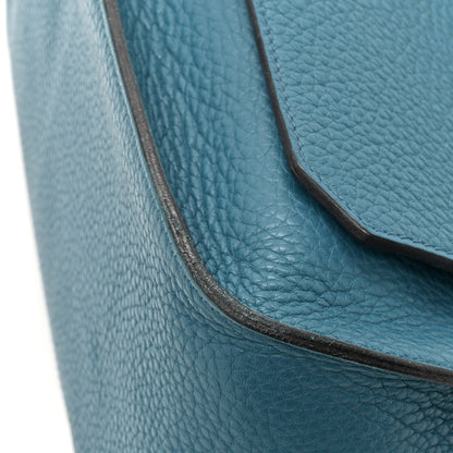 Hermes Taurillon Clemence Jypsiere 31 Bleu Izmir 17 of 21