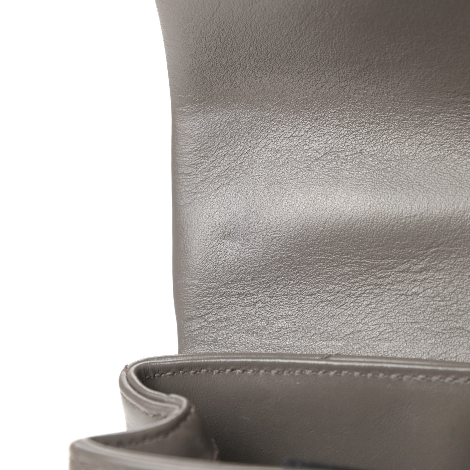 Saint Laurent Calfskin Y Quilted Monogram Toy Loulou Crossbody Bag Storm 12 of 15