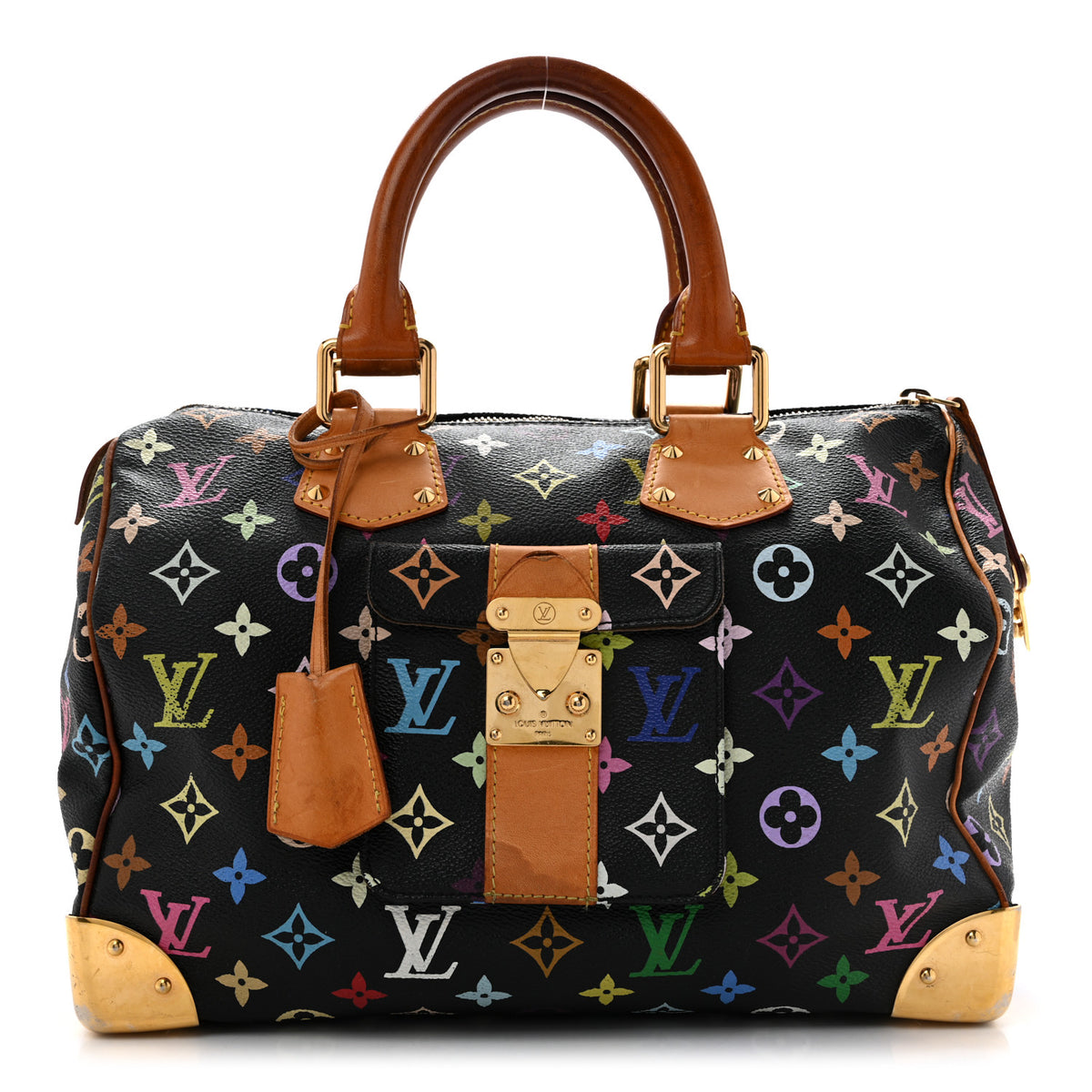 Monogram Multicolor Speedy 30 Black