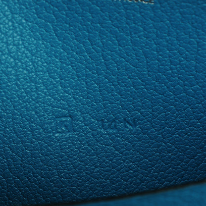 Hermes Chevre Mysore Azap Wallet Turquoise 7 of 7