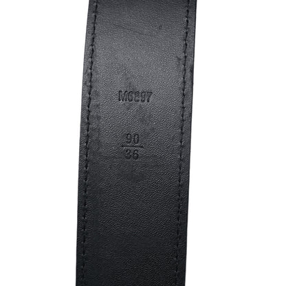 Louis Vuitton Taiga 35mm LV Initiales Belt 90 36 Ardoise 3 of 7