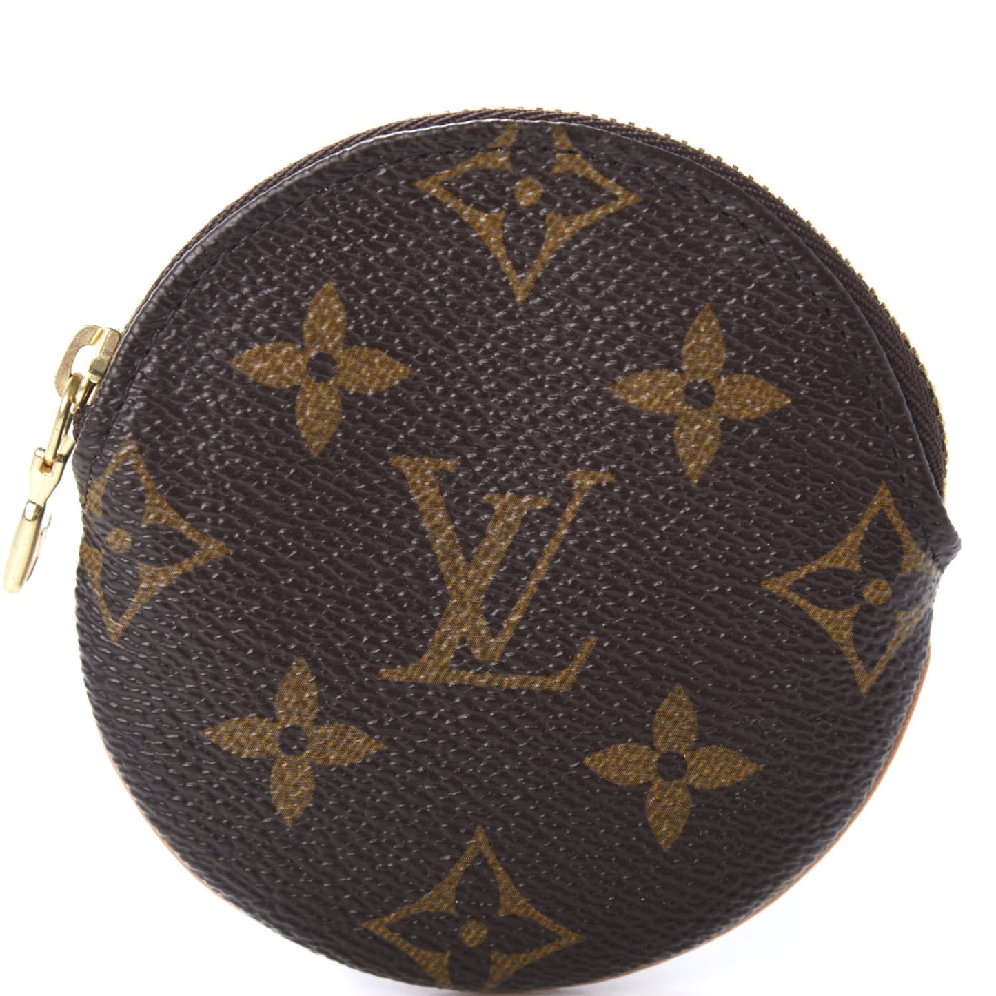 Monogram Round Coin Purse