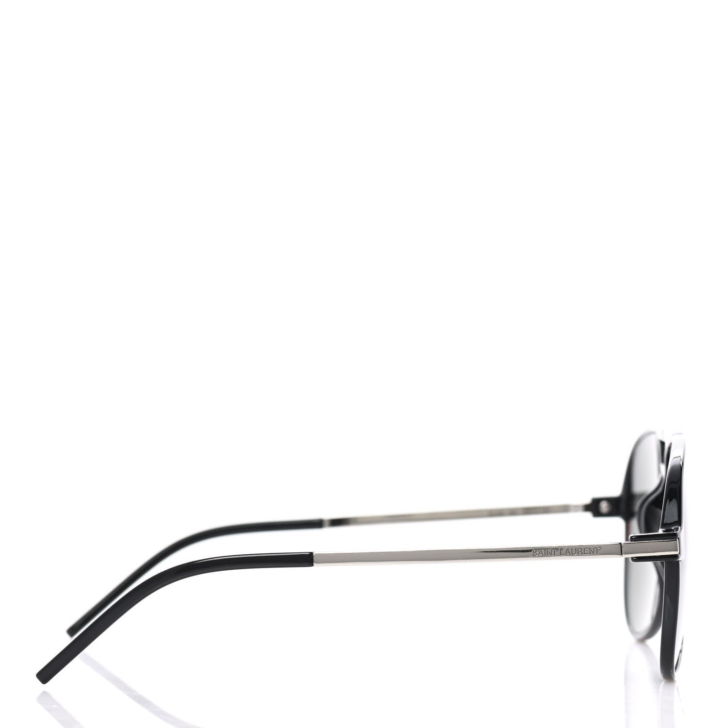 Saint Laurent Aviator Classic 11 Slim Sunglasses Black 3 of 10