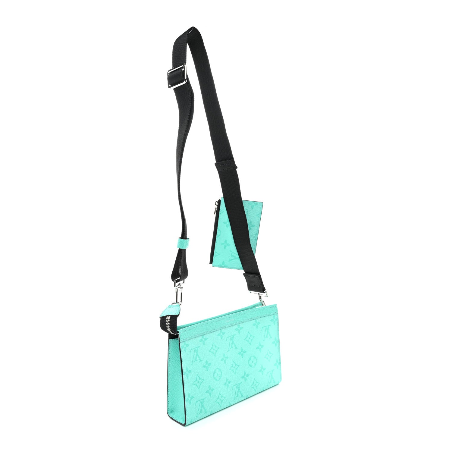 Louis Vuitton Monogram Gaston Wearable Wallet Miami Green 3 of 10