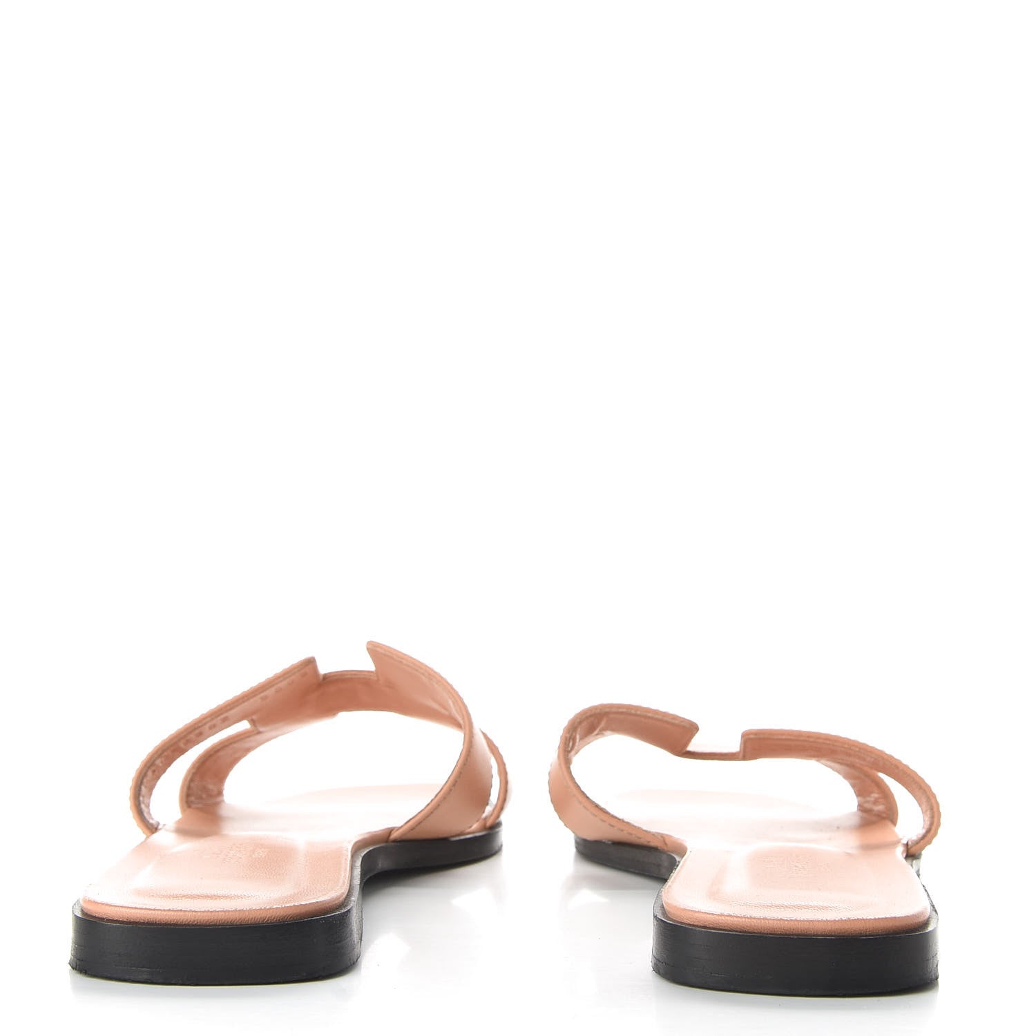 Hermes Oran Sandals 38.5 Granit Rose 4 of 9