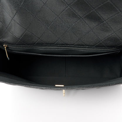 Chanel Caviar Quilted XXL Travel Flap Bag Black 5 of 11