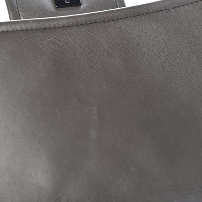 Chanel Lambskin Quilted Elementary Chic Flap Grey 17 of 18
