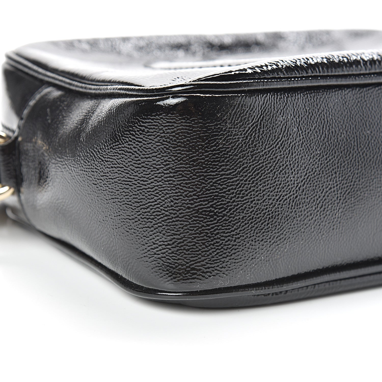 Gucci Soft Patent Small Soho Disco Bag Black 9 of 10