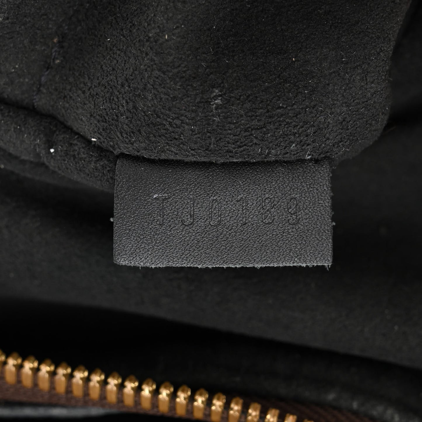 Monogram Flower Zipped Tote MM Black