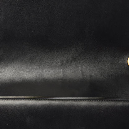 Gucci Calfskin Matelasse Large GG Marmont Shoulder Bag Black 9 of 13